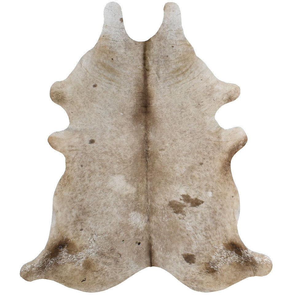 Natural Brazilian Cowhide Rug -  Beige