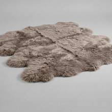 Load image into Gallery viewer, Octo Sheepskin Rug &amp; Throw, XXLarge, approx. 6'x8' , Camel