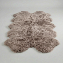 Load image into Gallery viewer, Octo Sheepskin Rug &amp; Throw, XXLarge, approx. 6'x8' , Camel