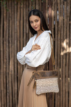 Load image into Gallery viewer, Aztec Sling Bag for Women – Patterned Canvas