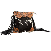 Load image into Gallery viewer, Tumbleweed Trail Fringed Hand-Tooled Bag