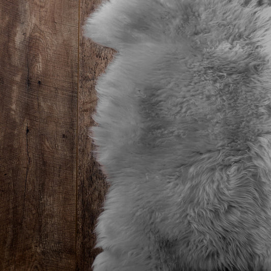 Natural Shape Sheepskin Grey 6'x6'