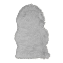 Load image into Gallery viewer, Natural Shape Sheepskin Light Grey 2&#39;x3&#39;