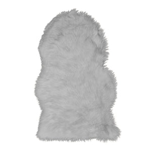 Natural Shape Sheepskin Light Grey 2'x3'