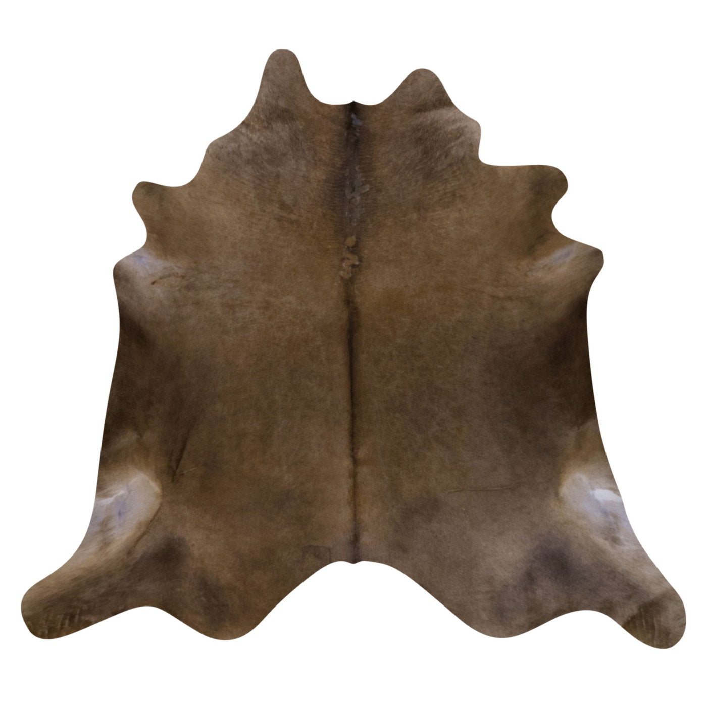 Natural Brazilian Cowhide Rug -  Charcoal