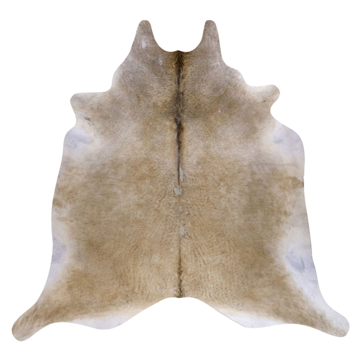 Natural Brazilian Cowhide Rug -  Taupe & Beige