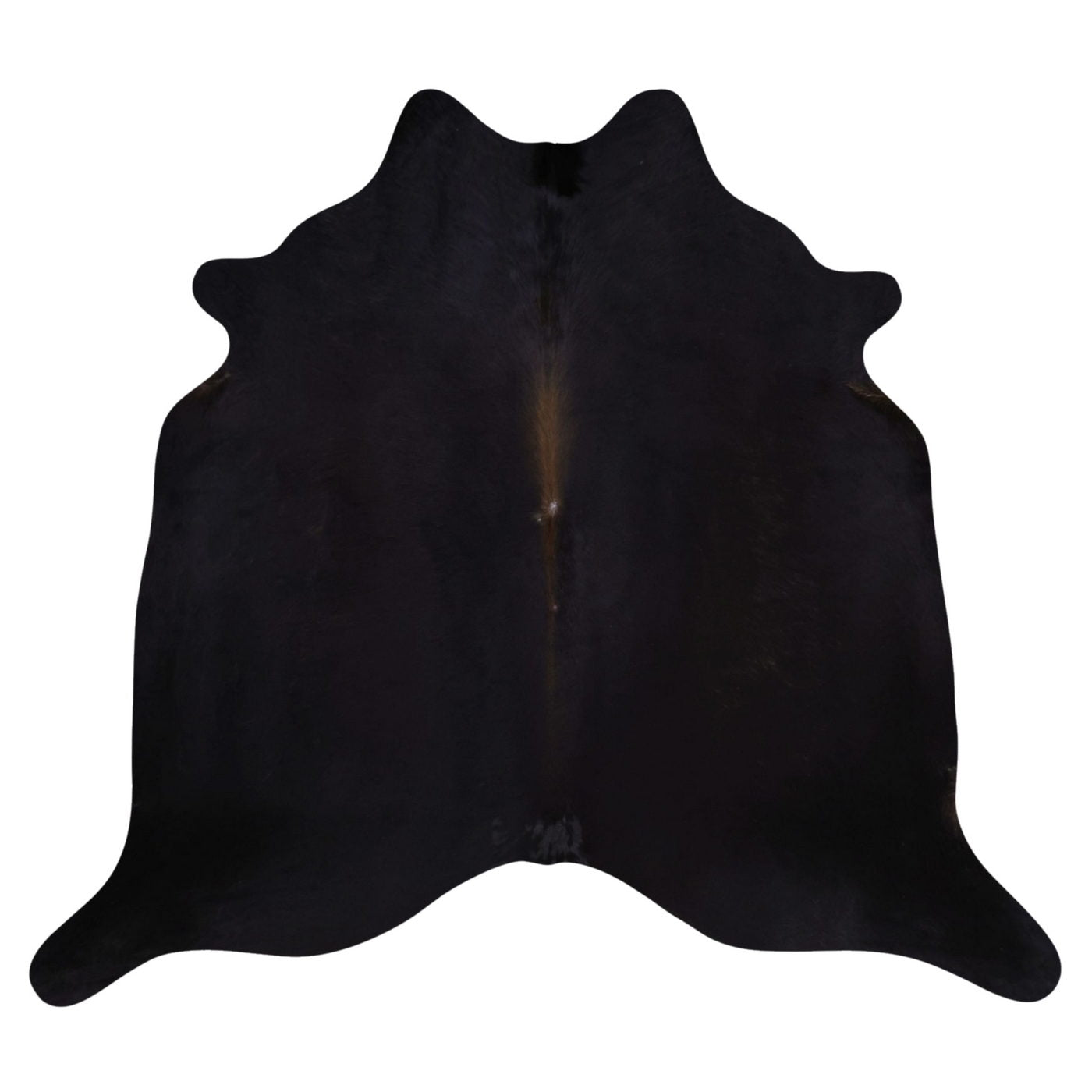 Natural Brazilian Cowhide Rug -  Espresso