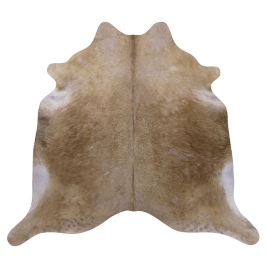 Natural Brazilian Cowhide Rug -  Taupe & Beige