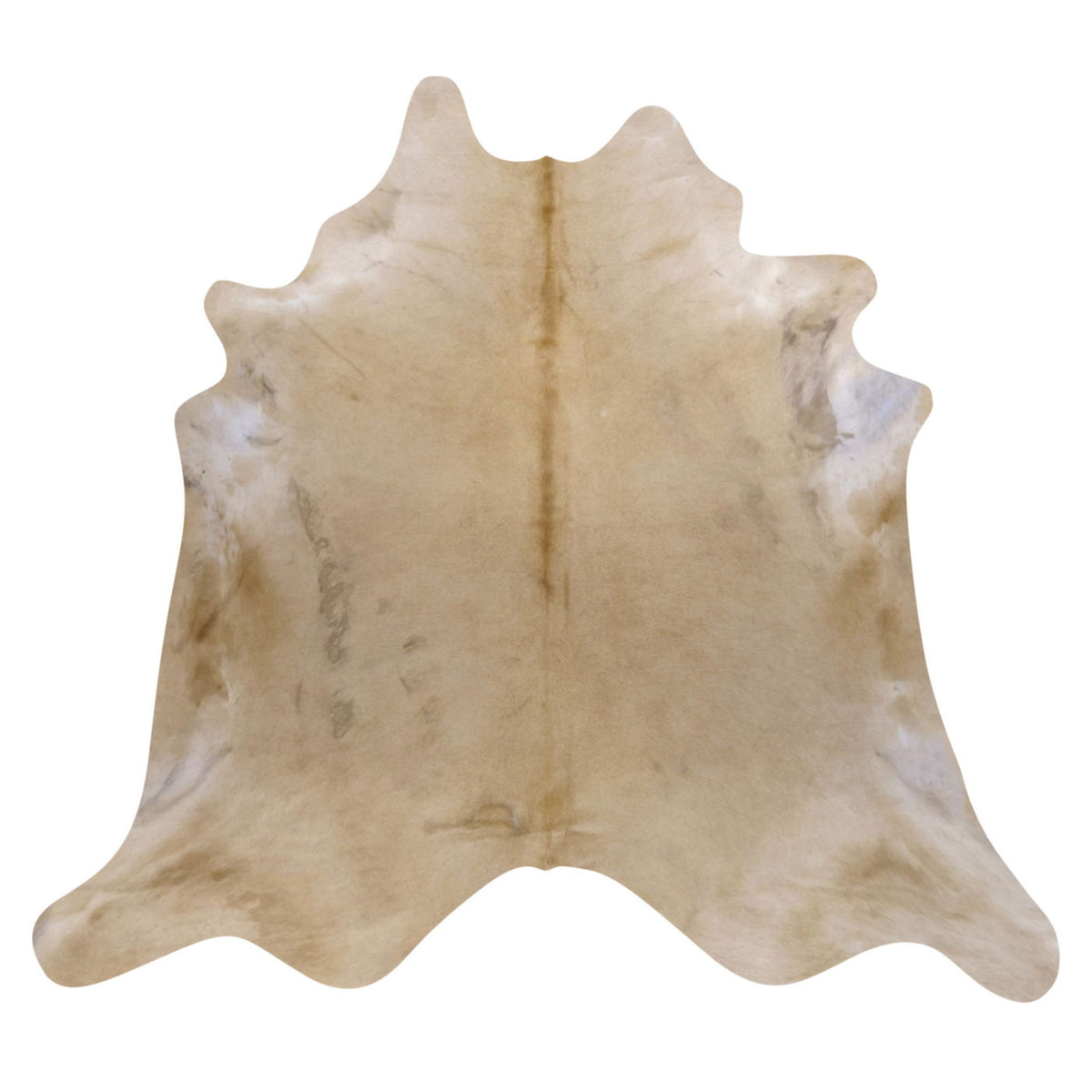 Natural Brazilian Cowhide Rug -  Beige & Ivory