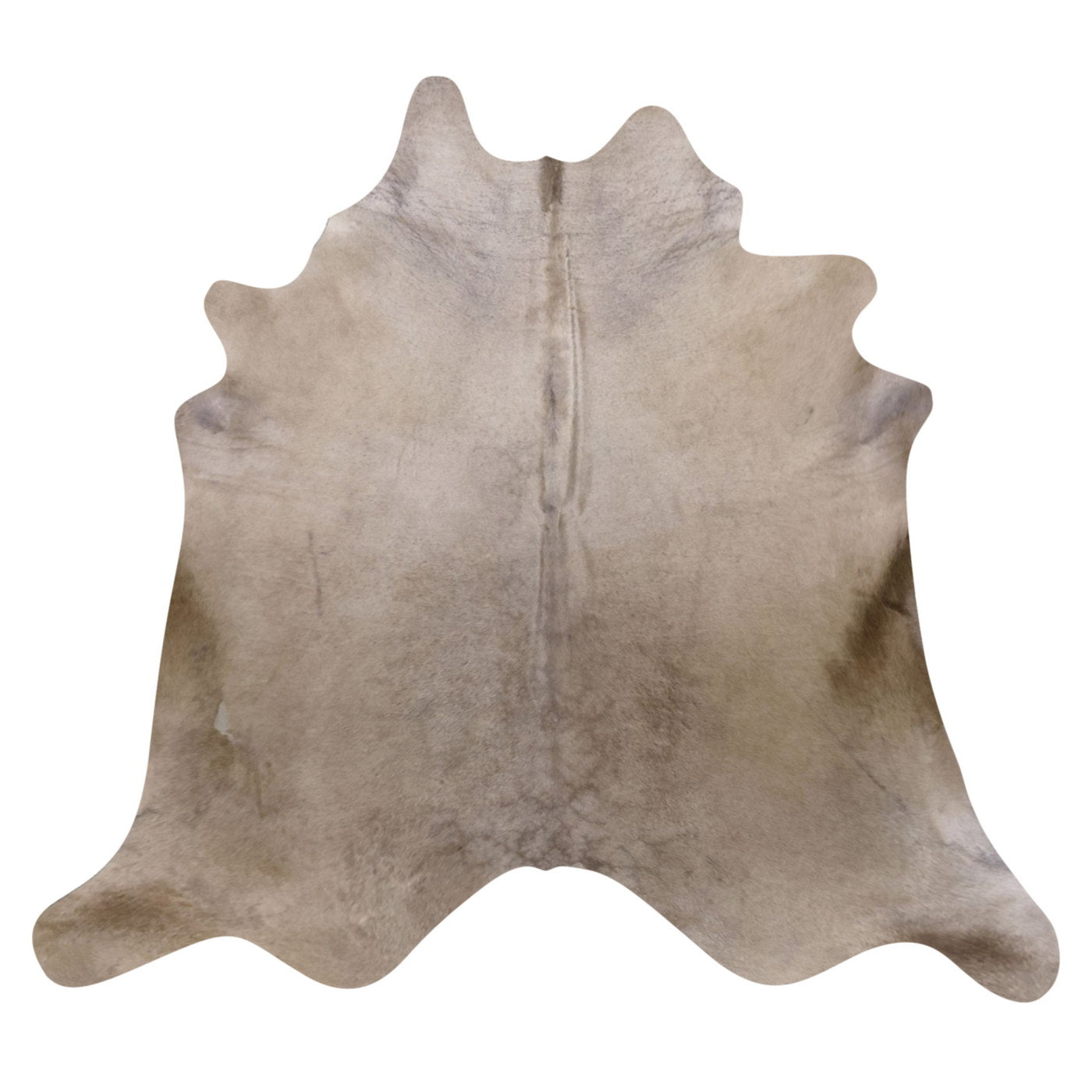 Natural Brazilian Cowhide Rug -  Taupe & Beige