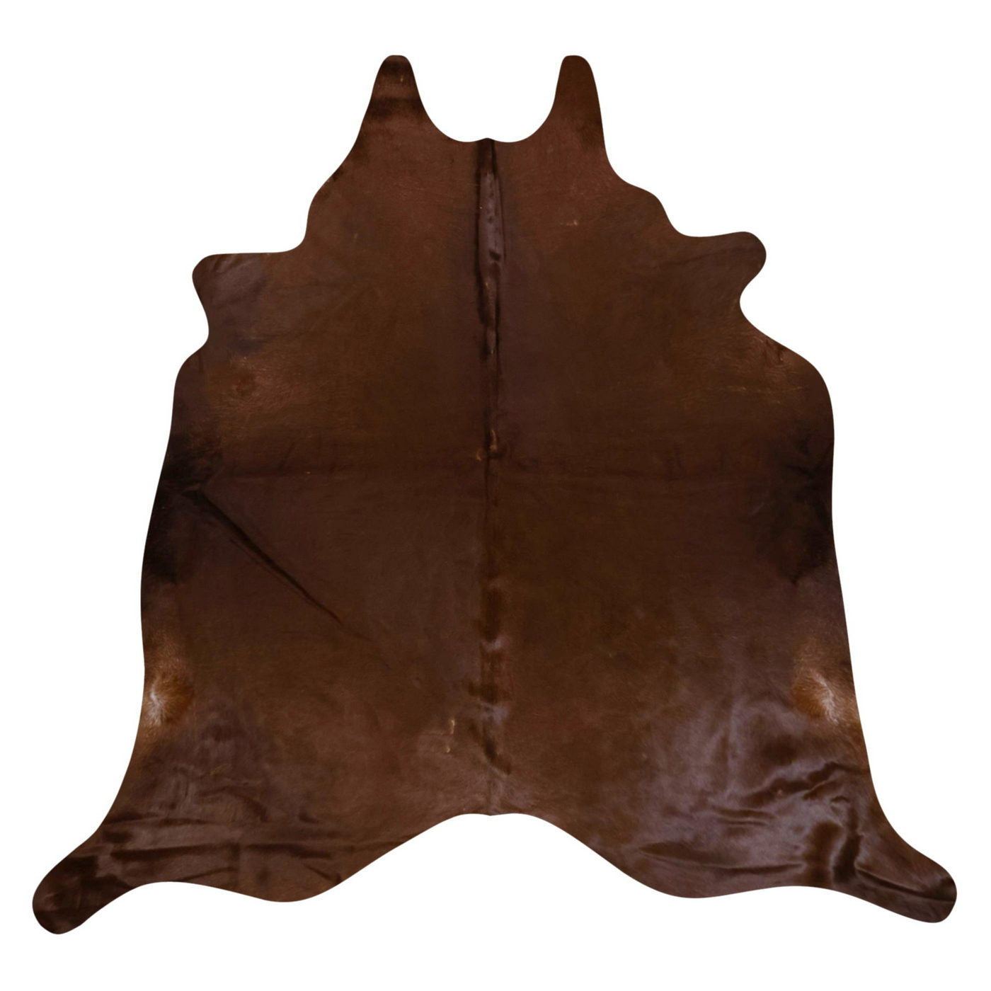 Natural Brazilian Cowhide Rug -  Mocha  
