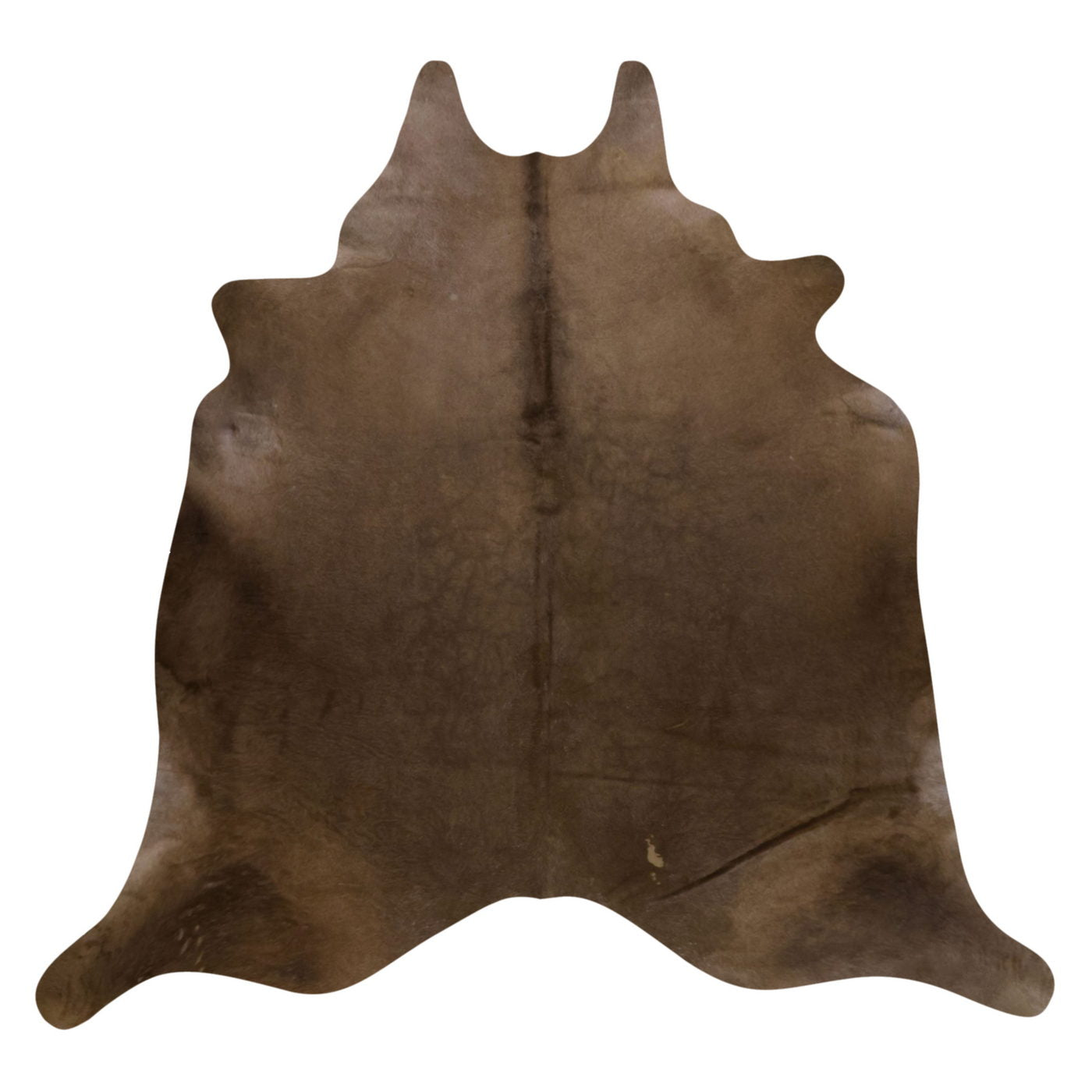 Natural Brazilian Cowhide Rug -  Chocolate