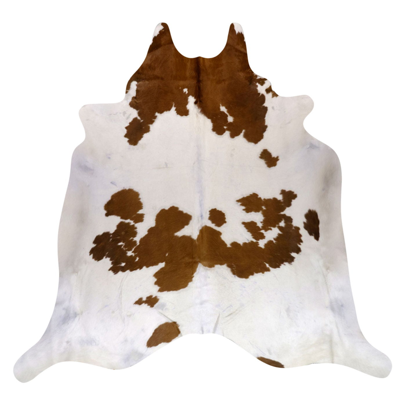 Natural Brazilian Cowhide Rug -  Ivory & Mocha