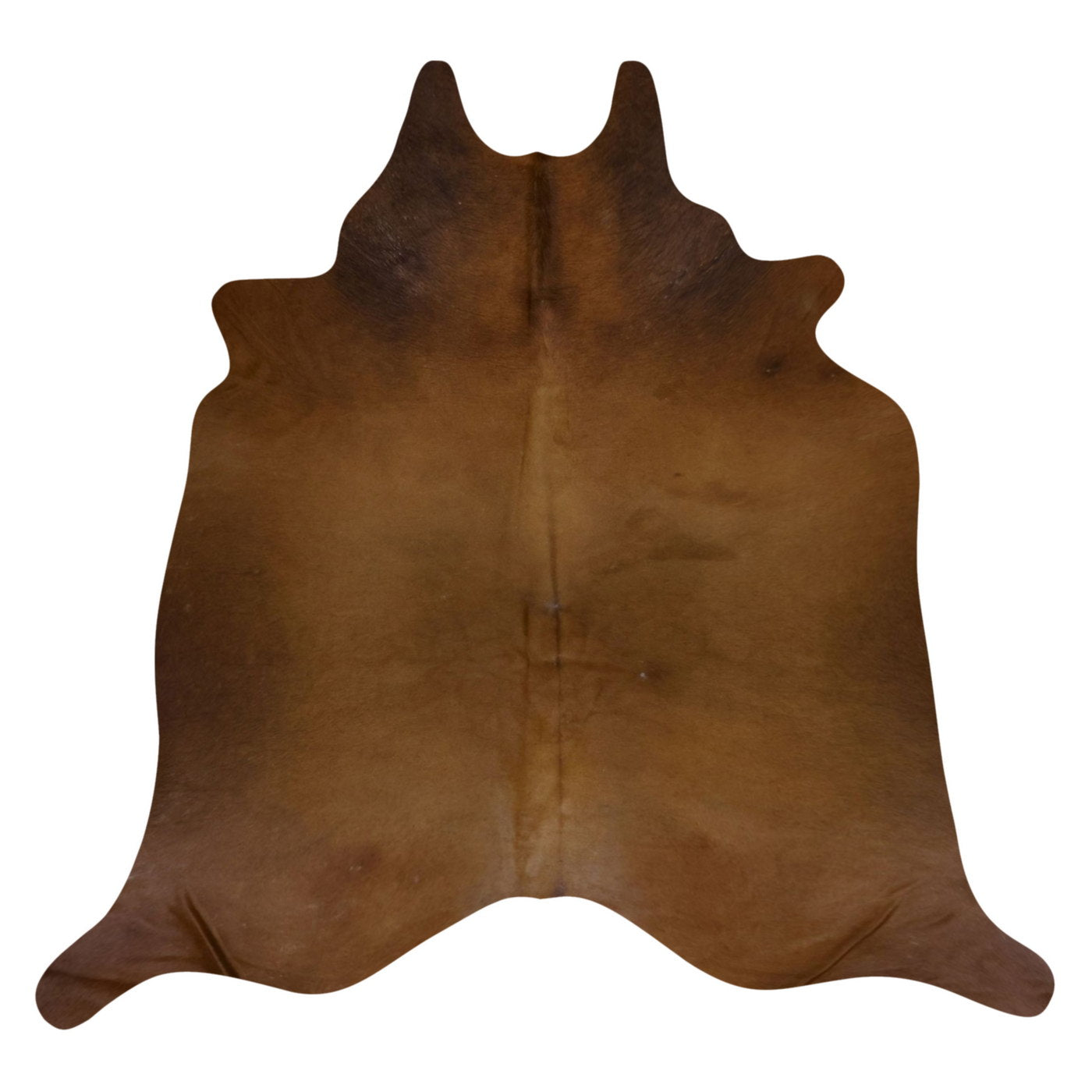 Natural Brazilian Cowhide Rug -  Mocha & Chocolate