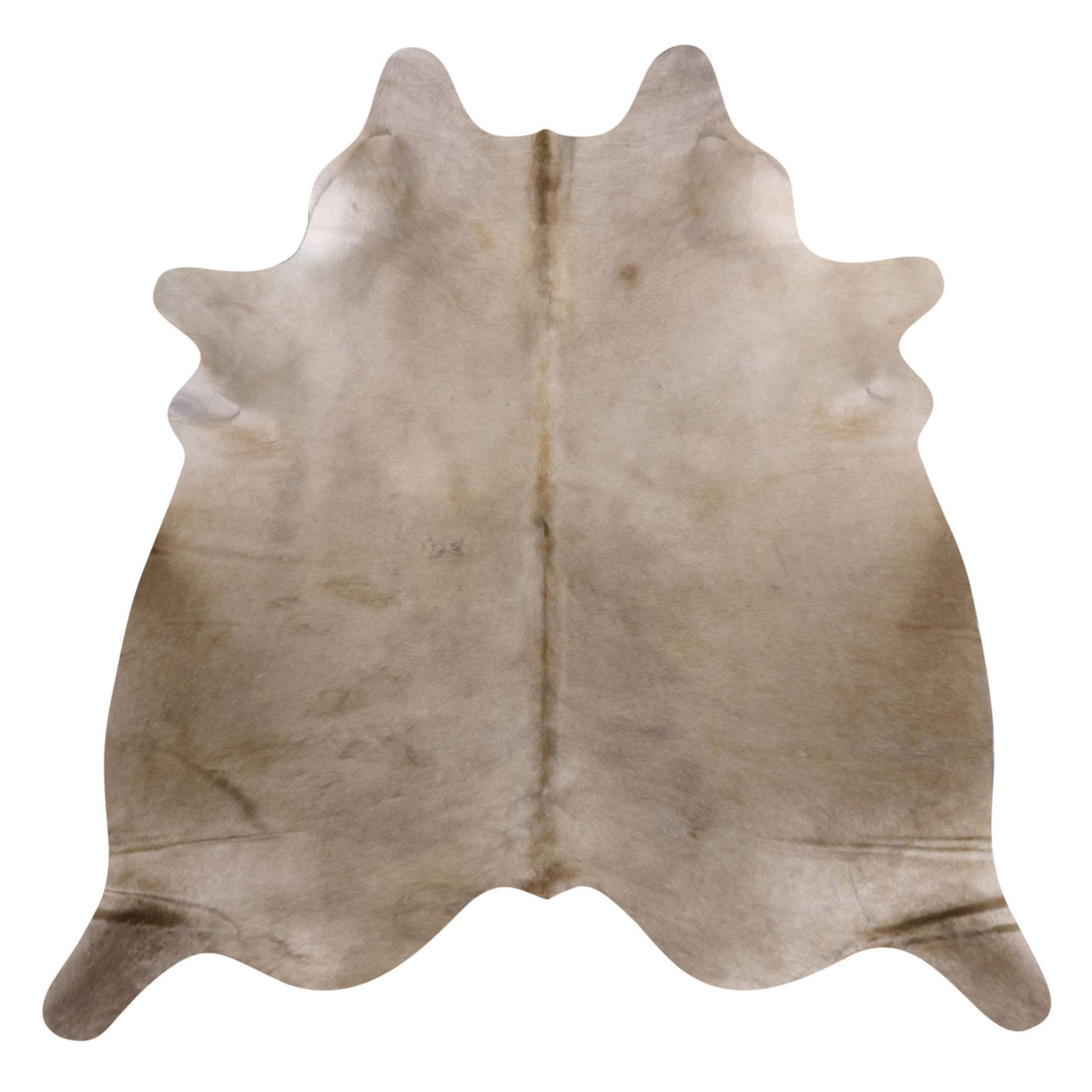 Natural Brazilian Cowhide Rug -  Taupe  