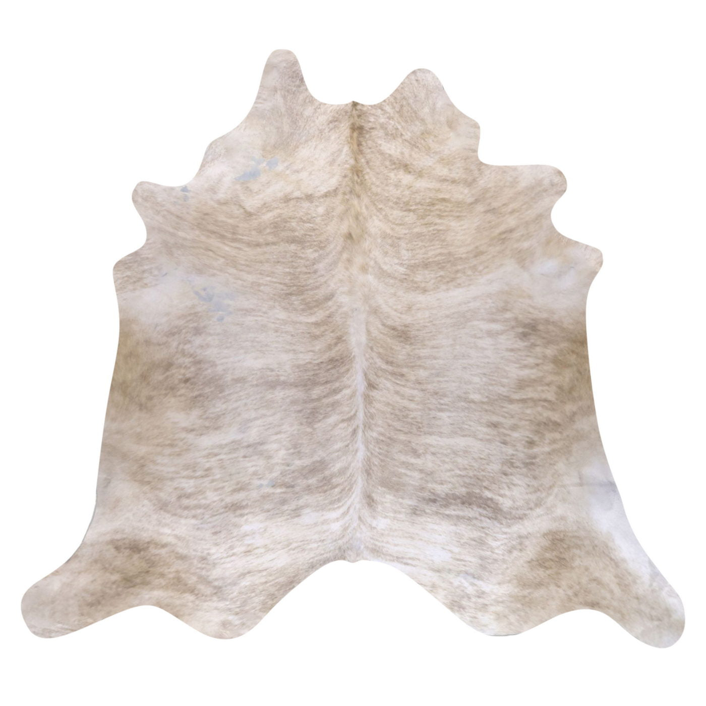 Natural Brazilian Cowhide Rug -  Ivory & Beige
