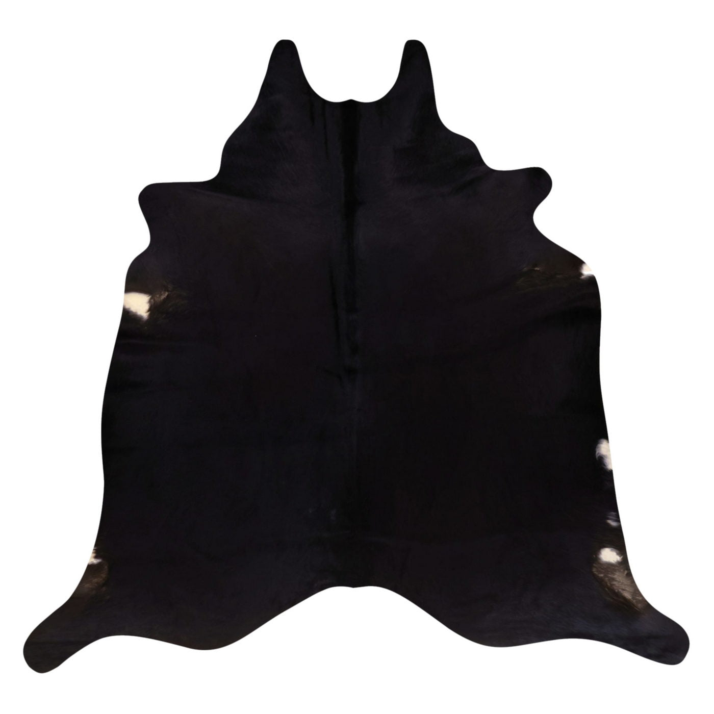 Natural Brazilian Cowhide Rug -  Espresso