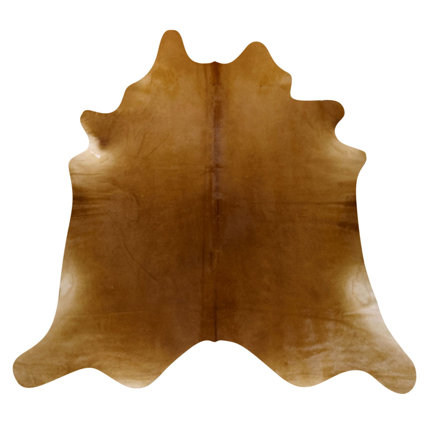 Natural Brazilian Cowhide Rug -  Caramel & Mocha