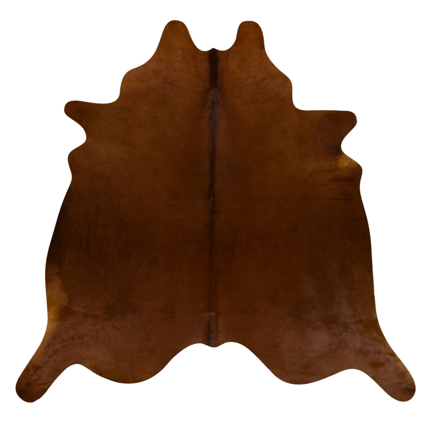 Natural Brazilian Cowhide Rug -  Mocha  