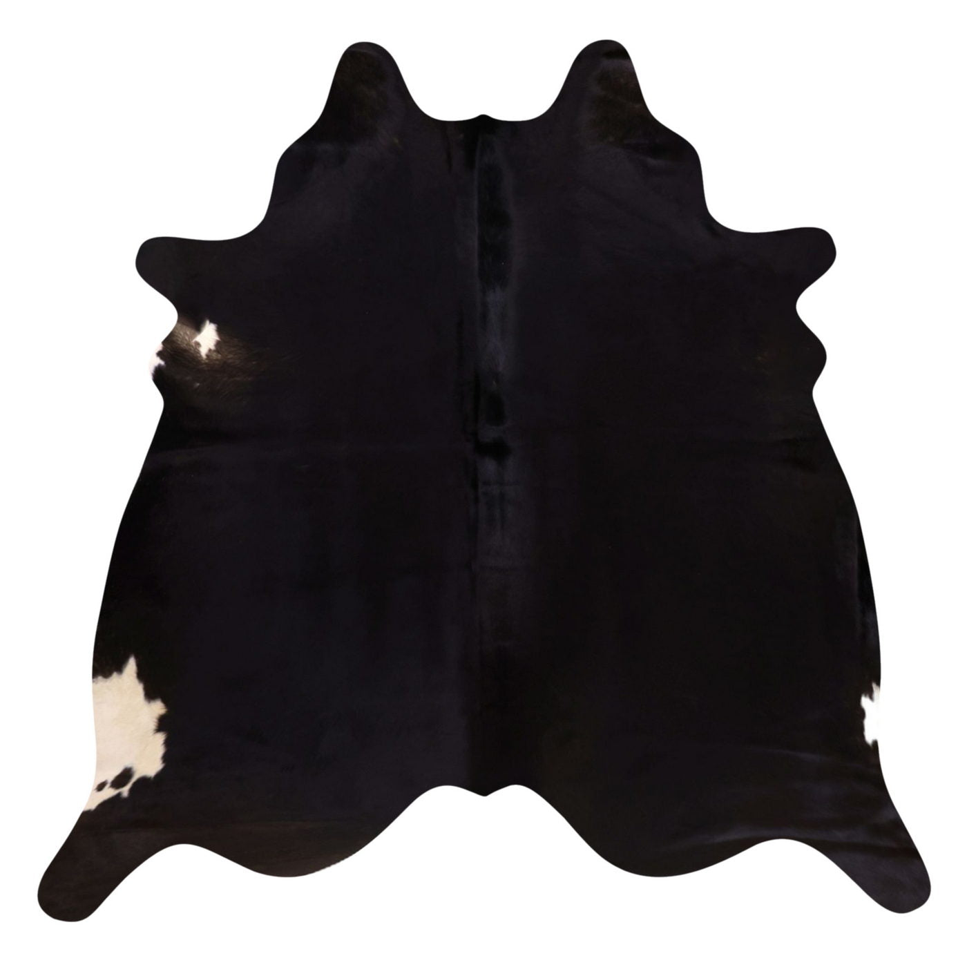Natural Brazilian Cowhide Rug -  Espresso