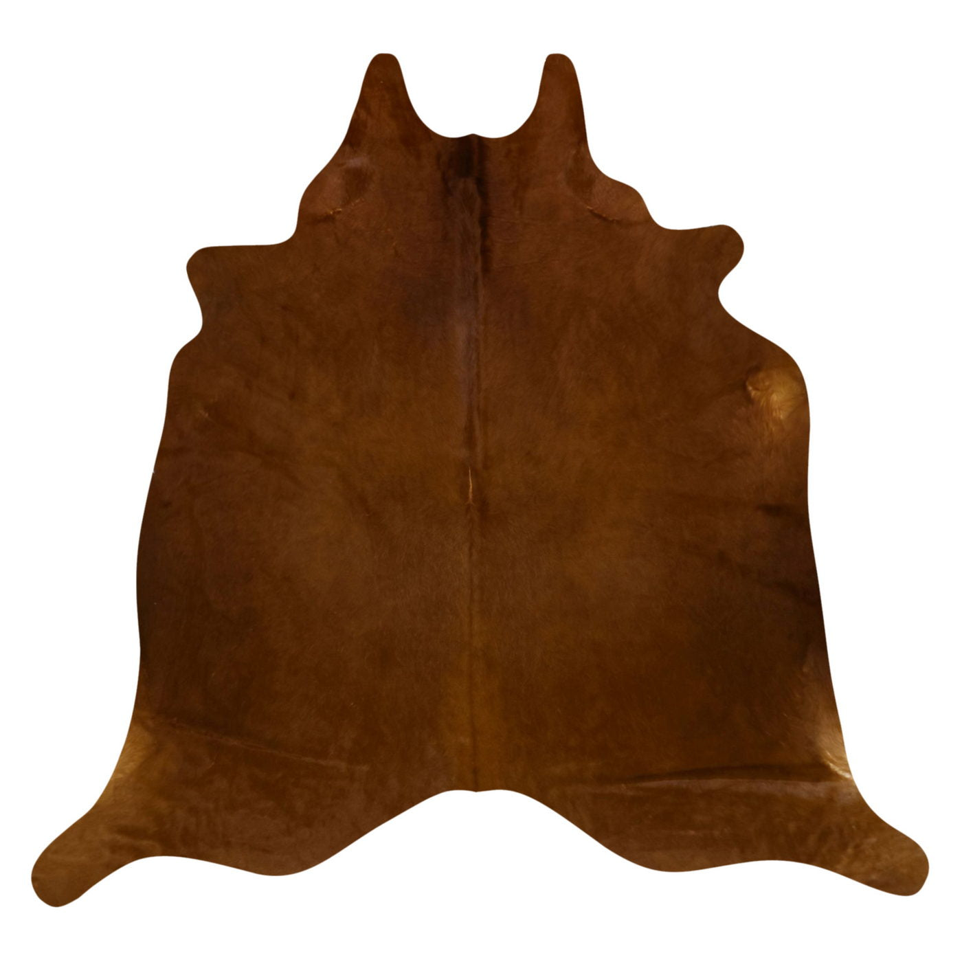 Natural Brazilian Cowhide Rug -  Mocha  