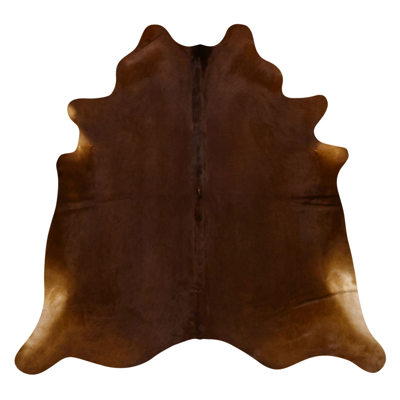 Natural Brazilian Cowhide Rug -  Mocha  