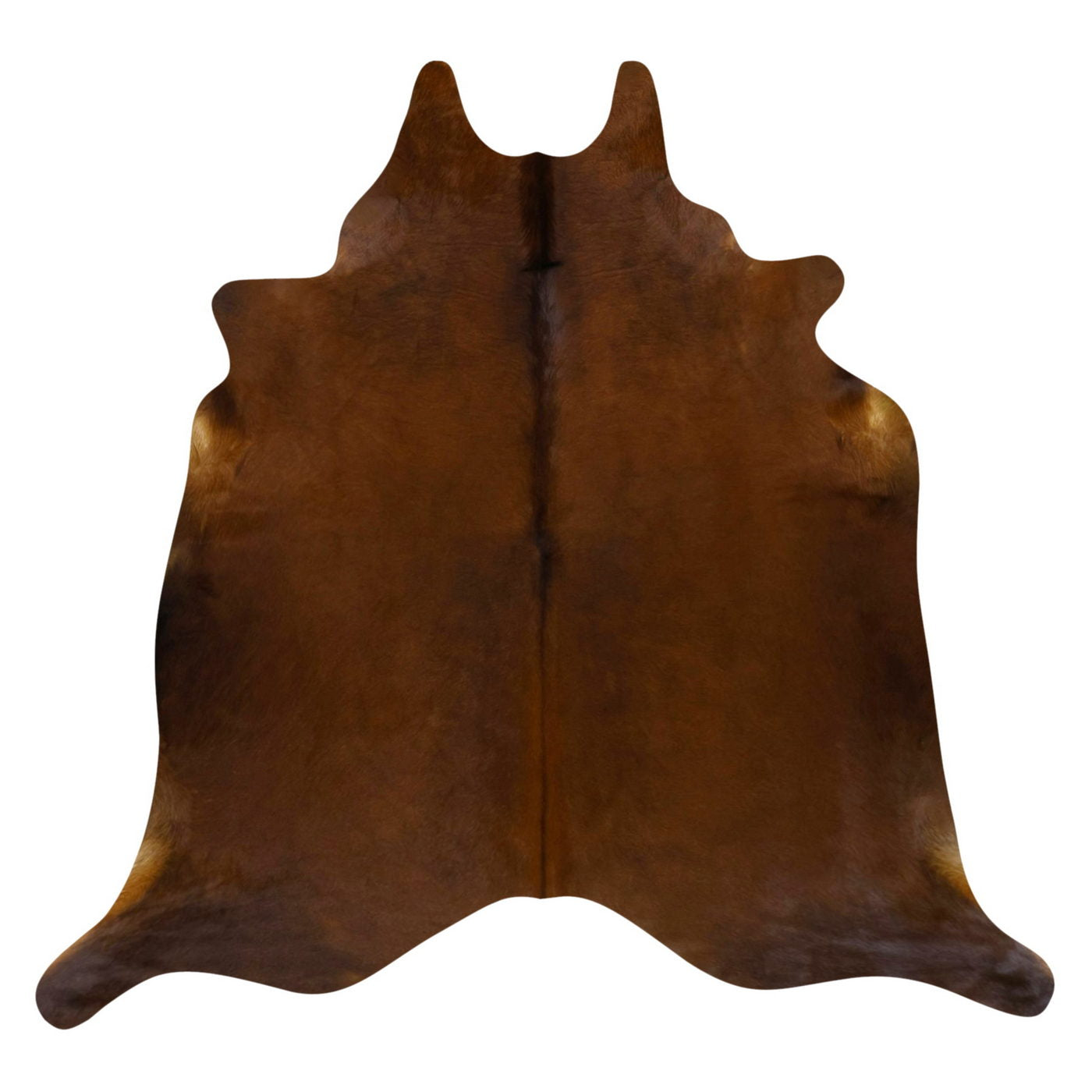 Natural Brazilian Cowhide Rug -  Mocha  