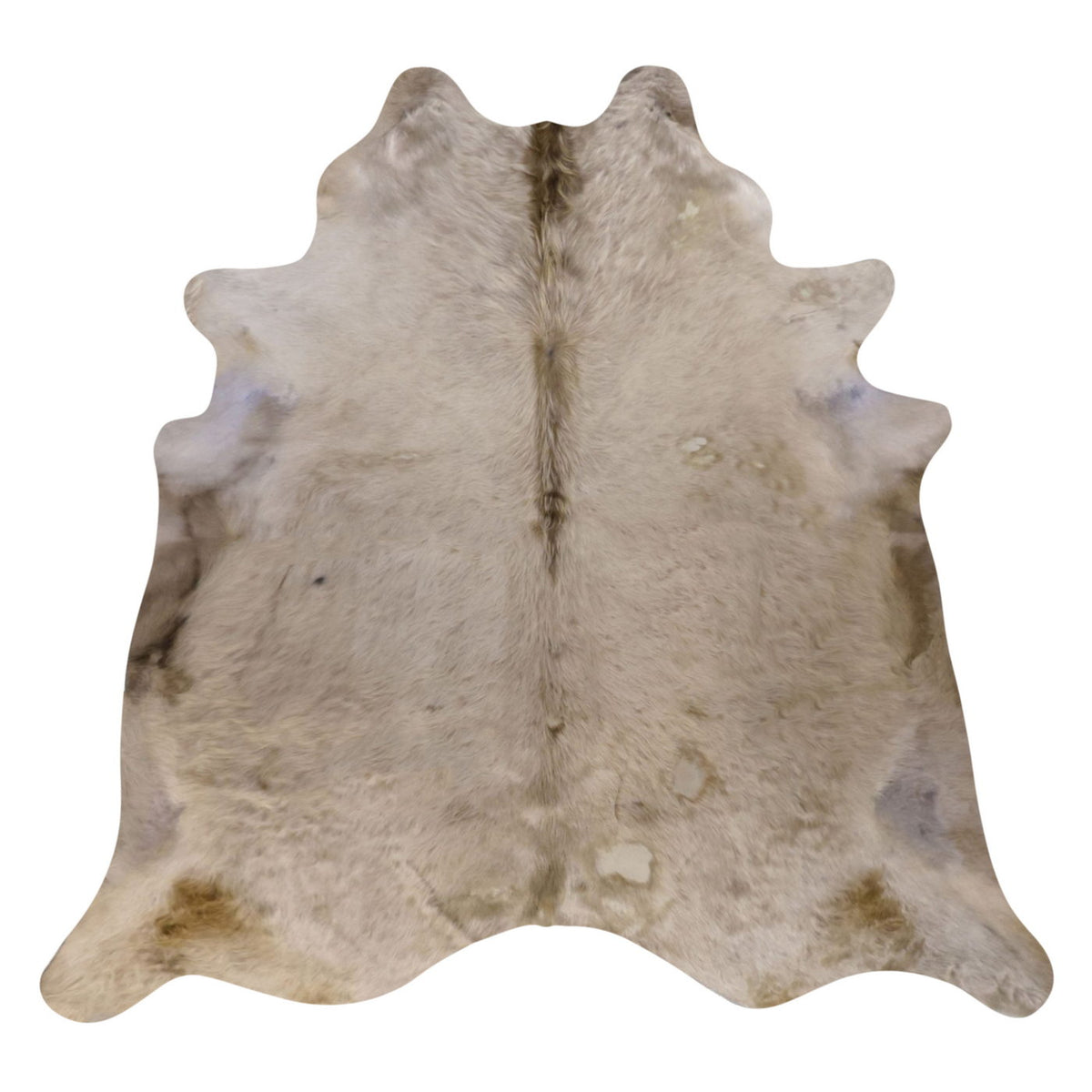 Natural Brazilian Cowhide Rug -  Taupe & Beige