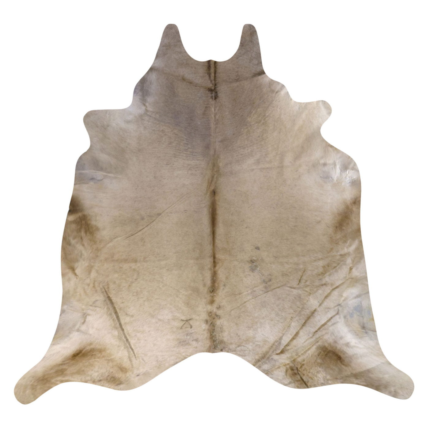 Natural Brazilian Cowhide Rug -  Taupe & Beige