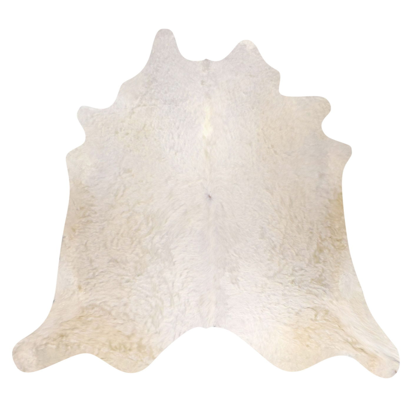 Natural Brazilian Cowhide Rug -  Ivory & Beige