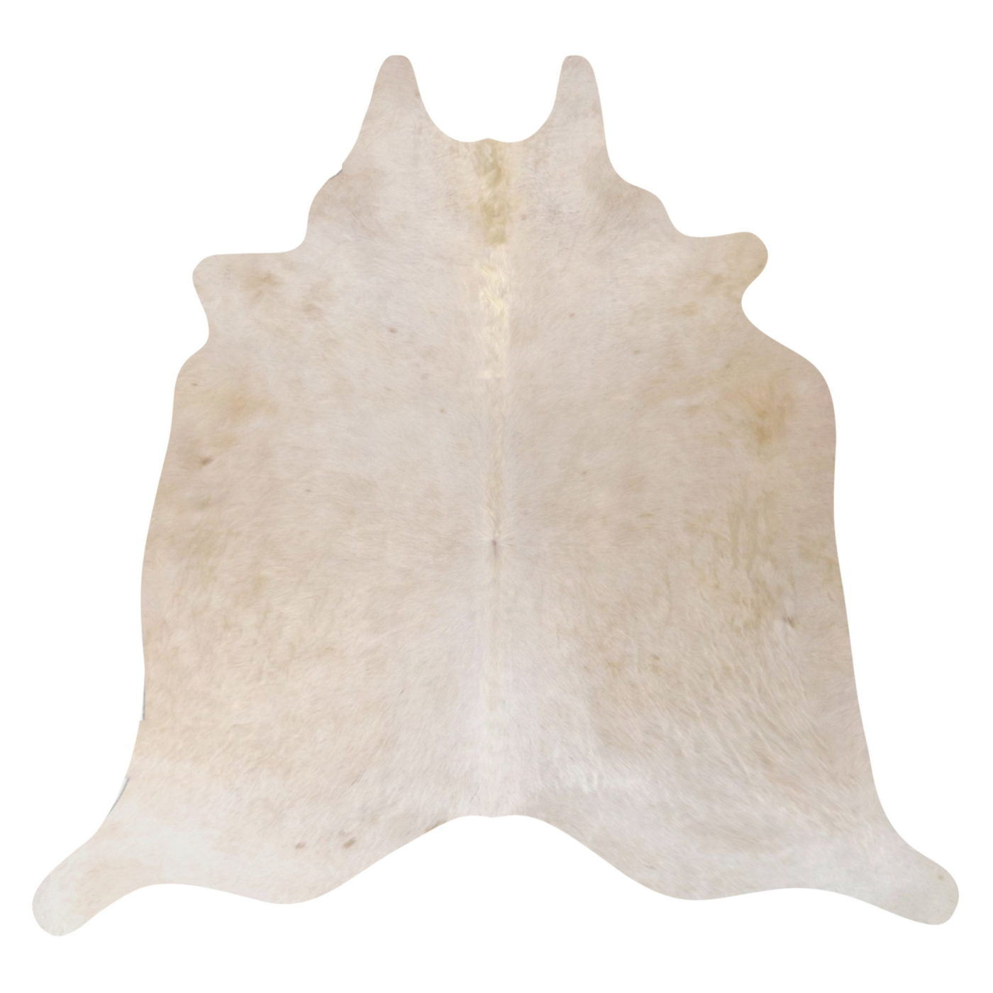 Natural Brazilian Cowhide Rug -  Ivory & Beige