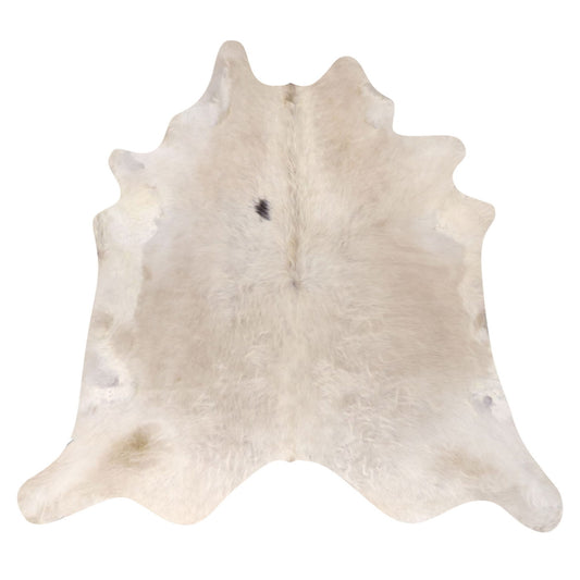 Natural Brazilian Cowhide Rug -  Ivory & Beige