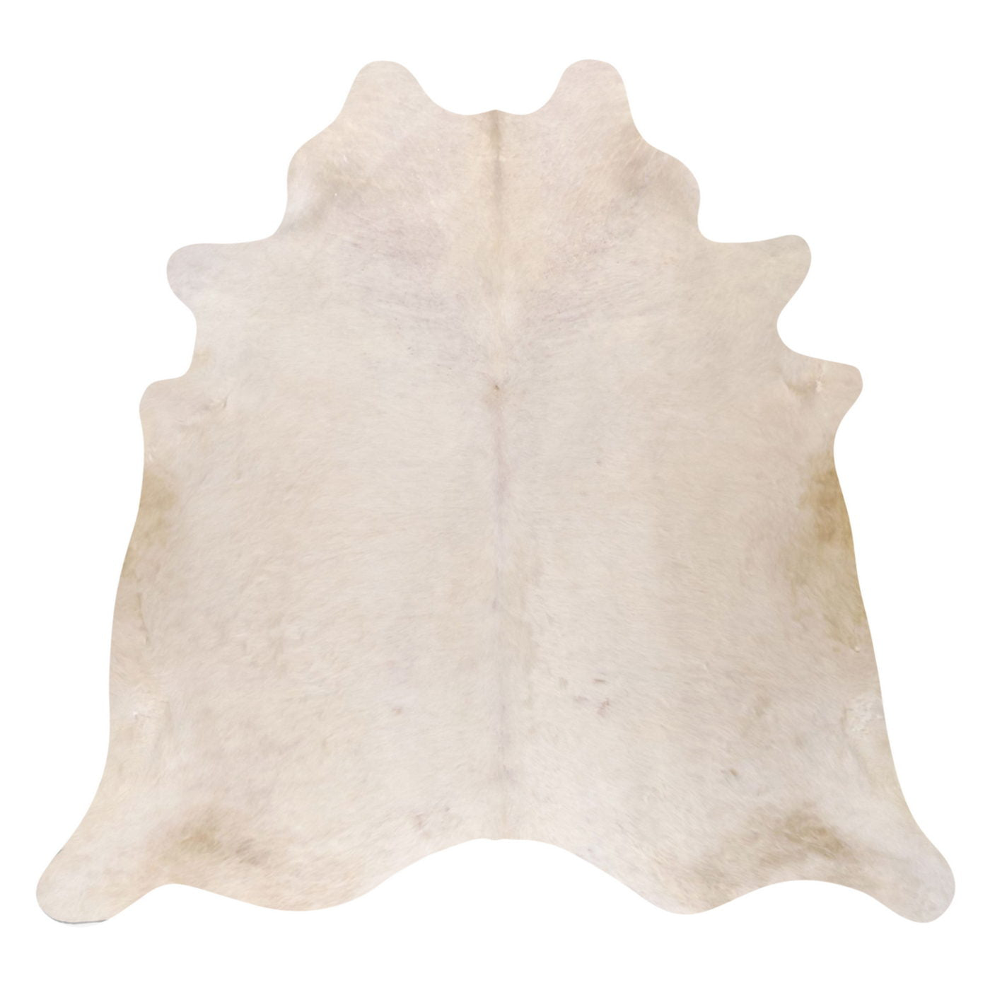Natural Brazilian Cowhide Rug -  Ivory & Beige