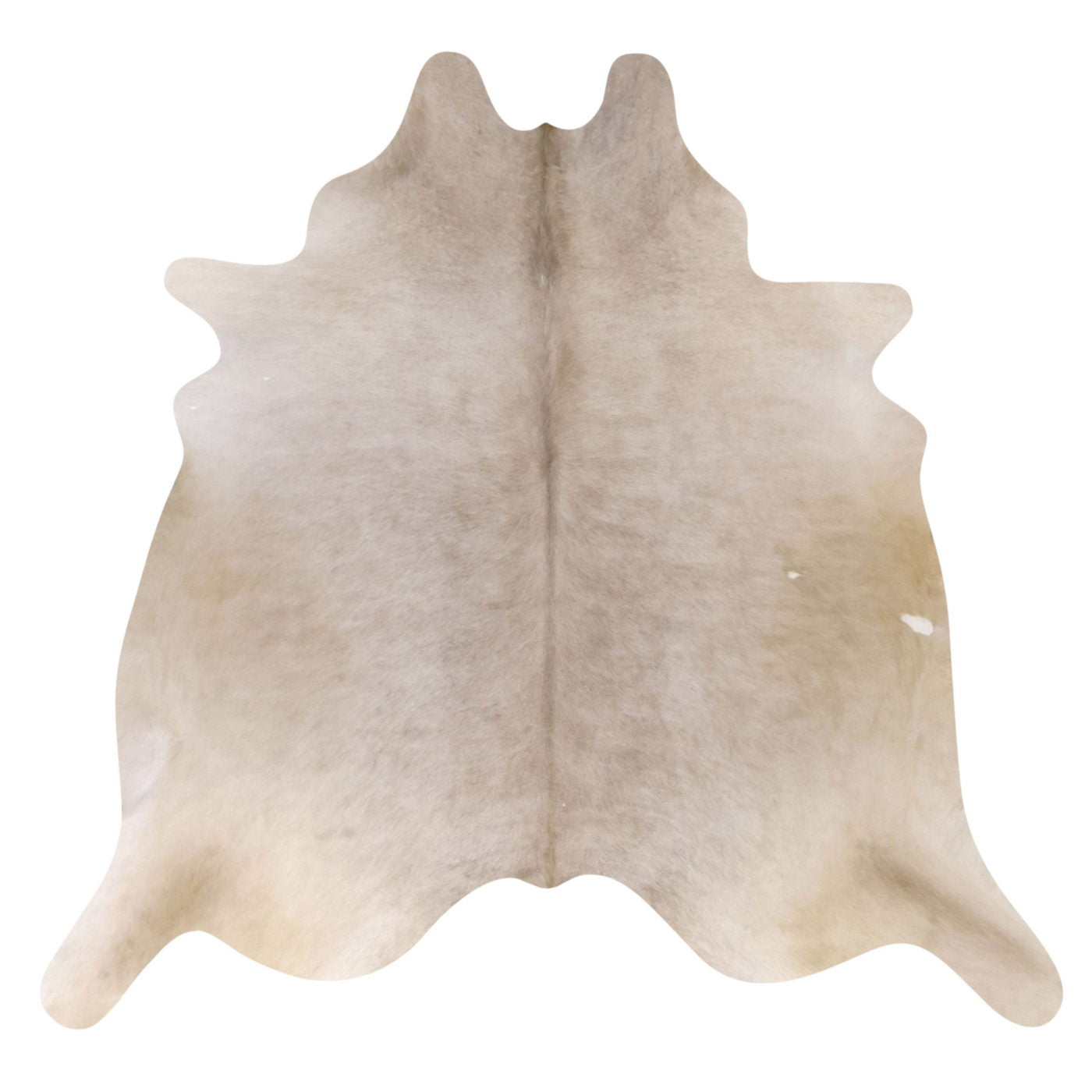 Natural Brazilian Cowhide Rug -  Ivory & Beige