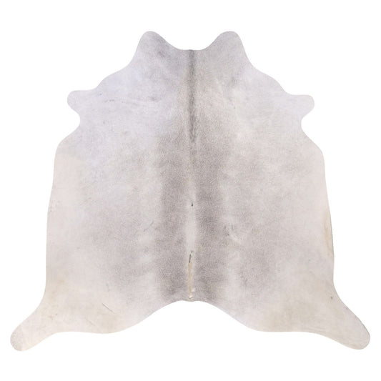 Natural Brazilian Cowhide Rug -  Ivory & Grey