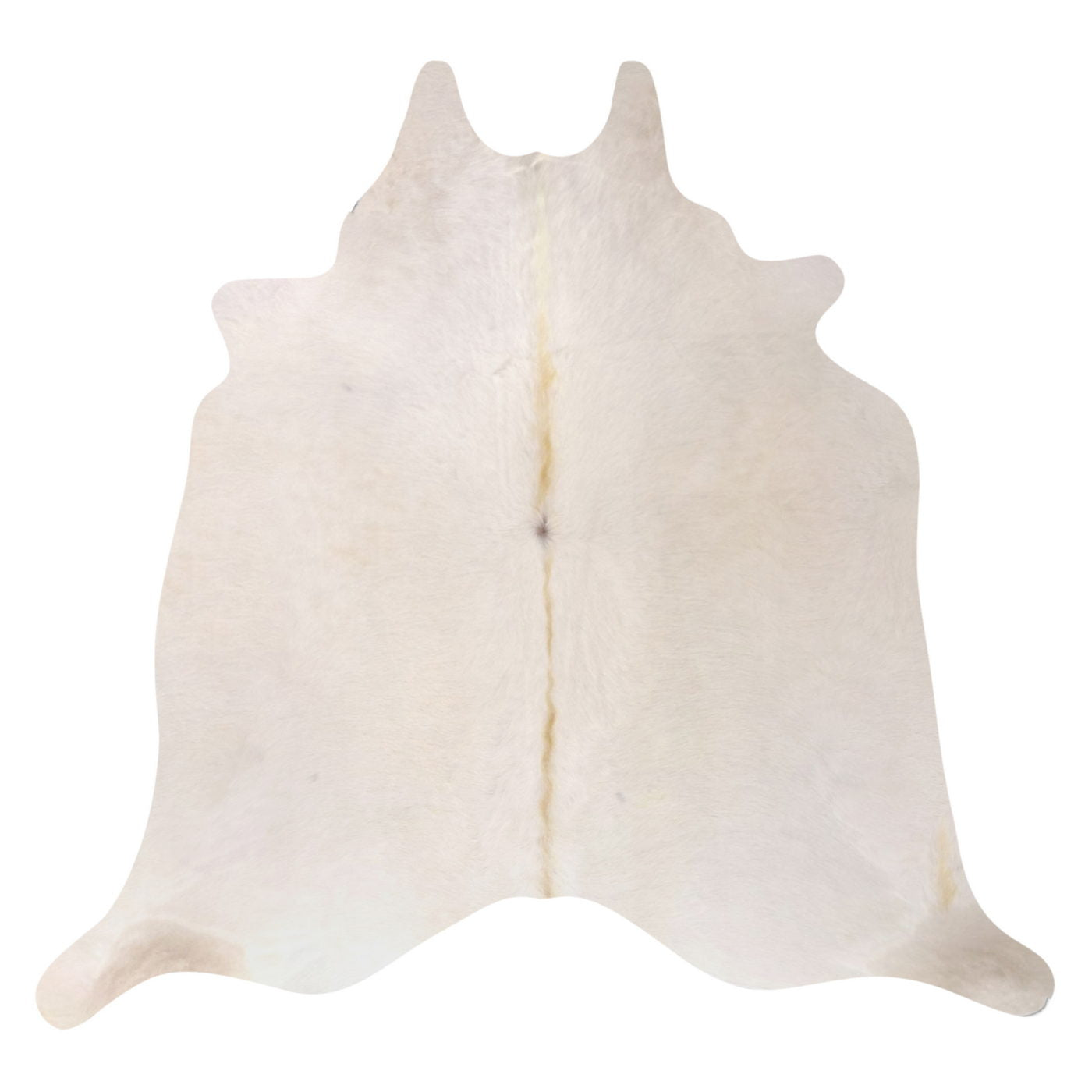Natural Brazilian Cowhide Rug -  Ivory & Beige