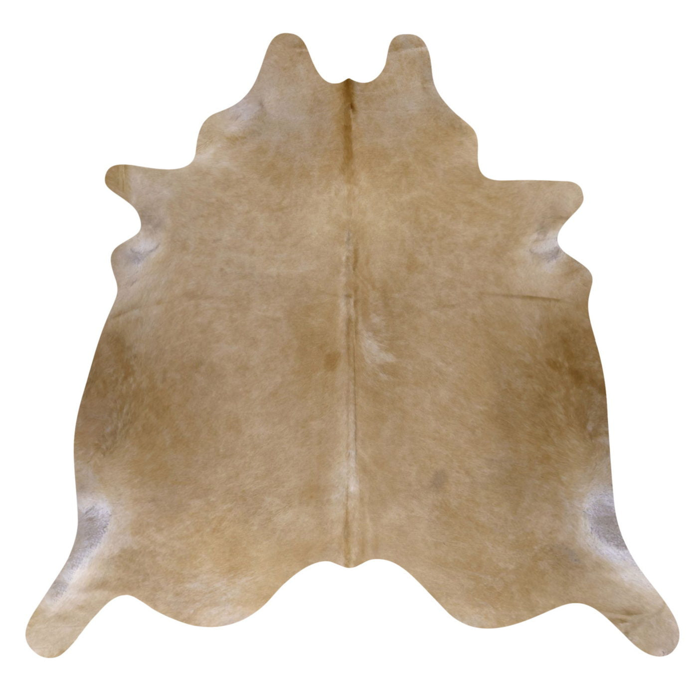 Natural Brazilian Cowhide Rug -  Beige & Ivory