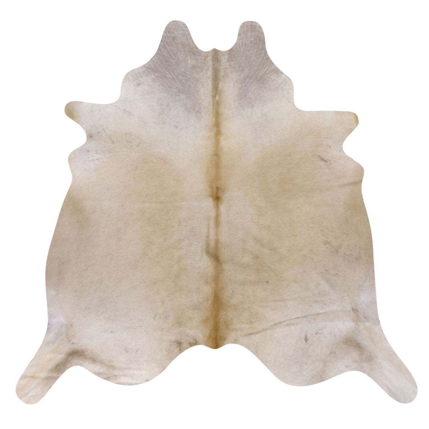 Natural Brazilian Cowhide Rug -  Beige & Ivory