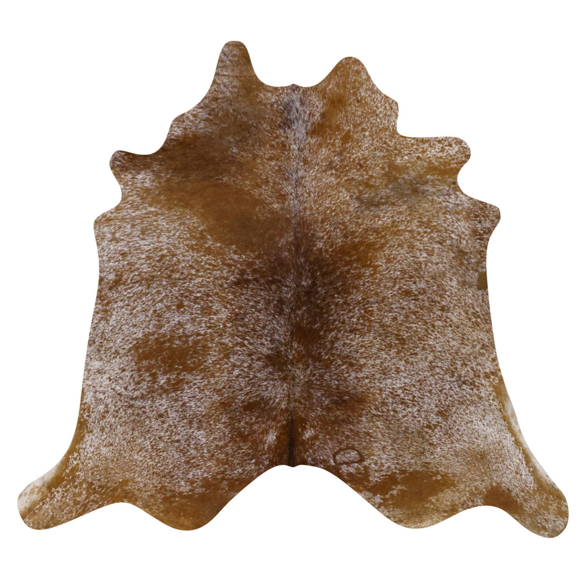 Natural Brazilian Cowhide Rug -  Mocha, Caramel & Ivory
