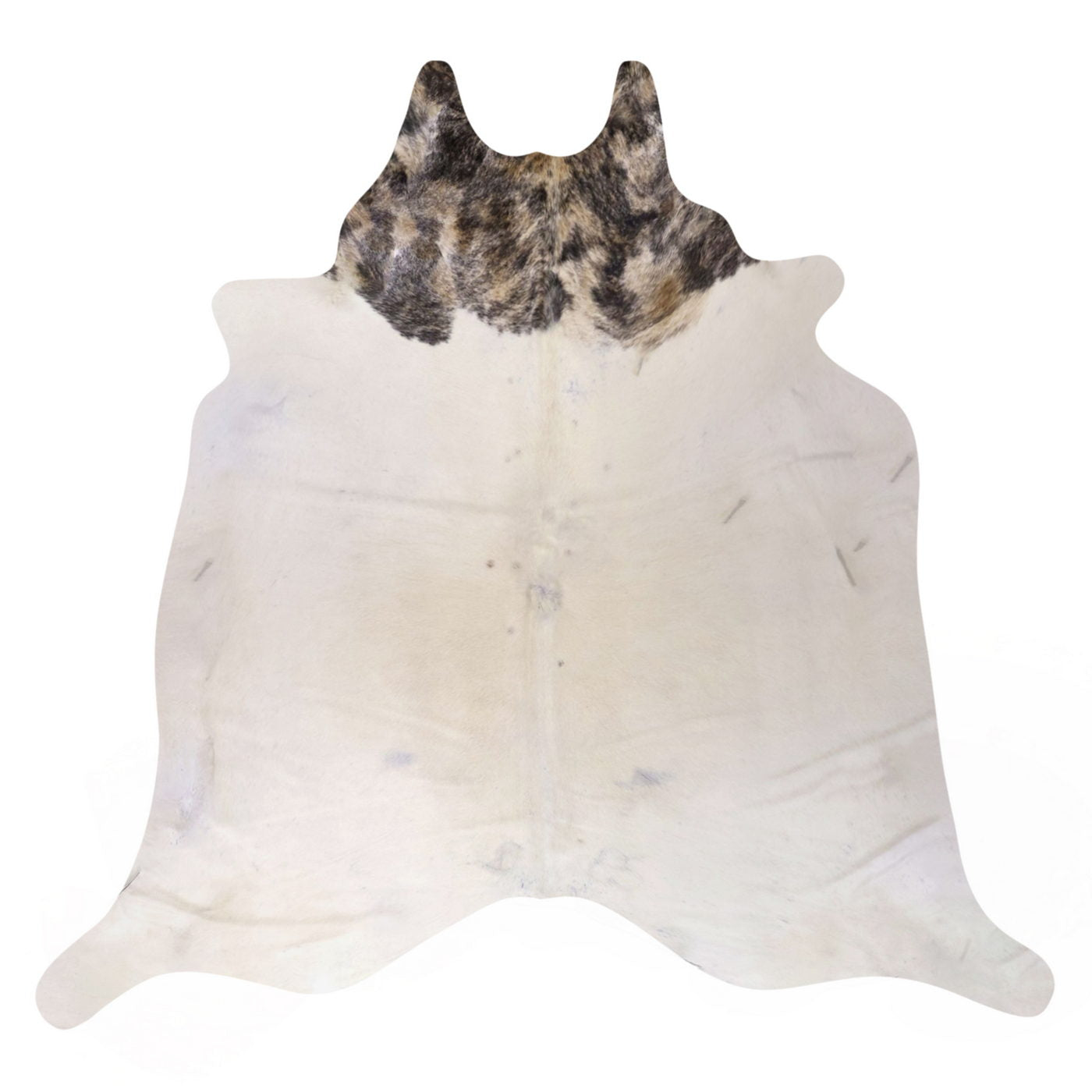 Natural Brazilian Cowhide Rug -  Ivory, Caramel & Chocolate