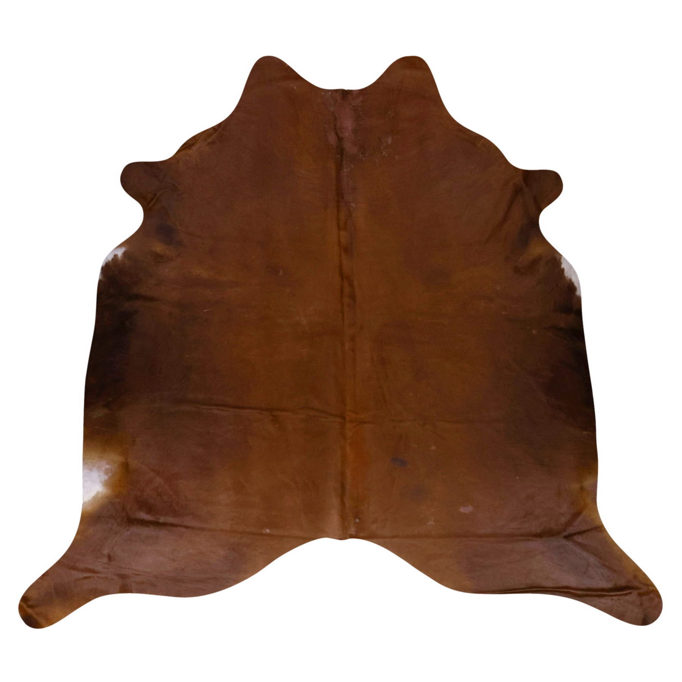 Natural Brazilian Cowhide Rug -  Mocha & Chocolate