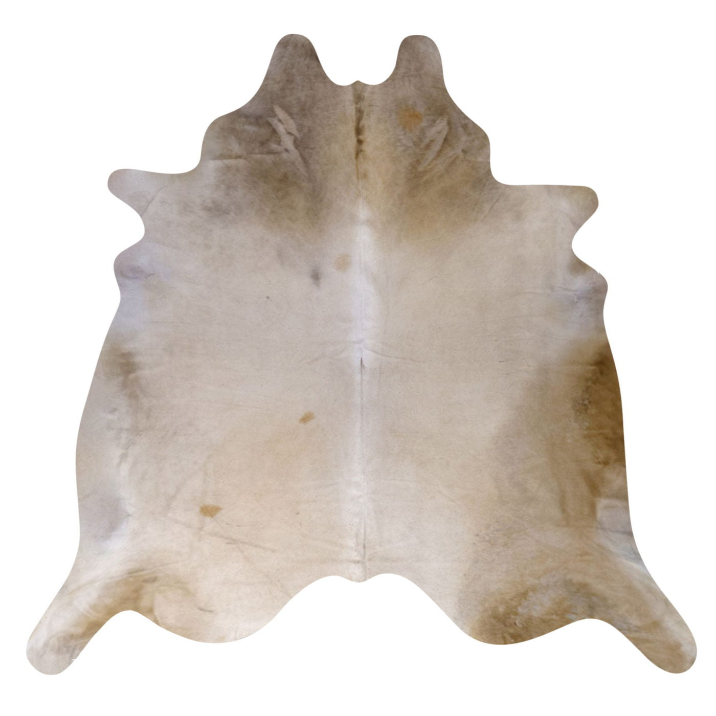 Natural Brazilian Cowhide Rug -  Taupe & Beige