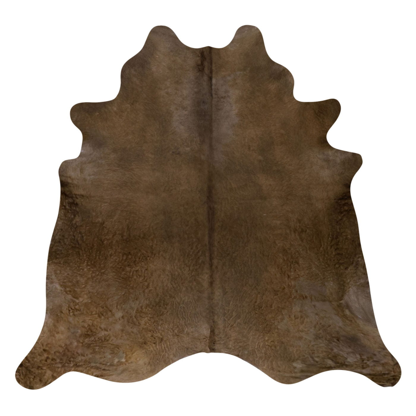 Natural Brazilian Cowhide Rug -  Chocolate