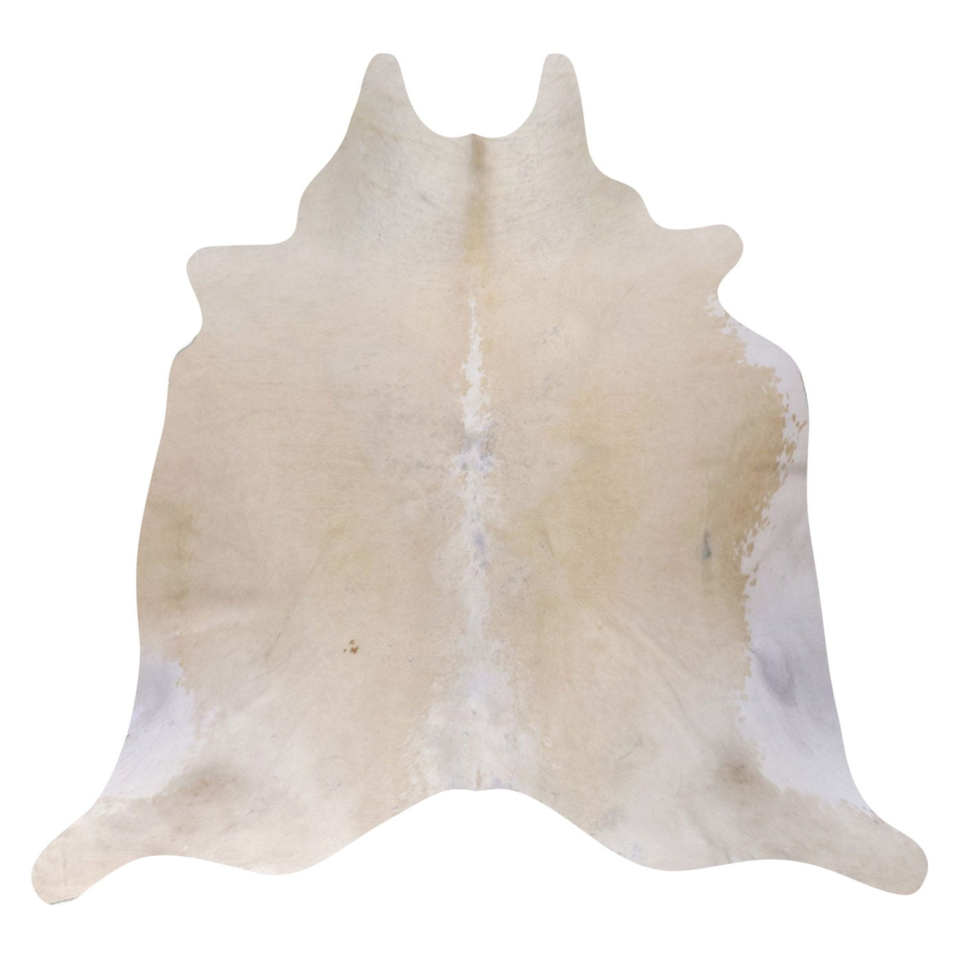 Natural Brazilian Cowhide Rug -  Ivory & Beige