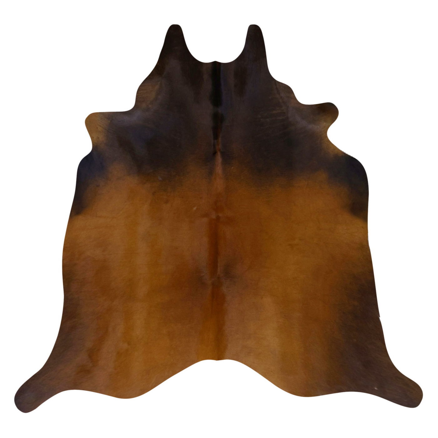 Natural Brazilian Cowhide Rug -  Mocha & Espresso