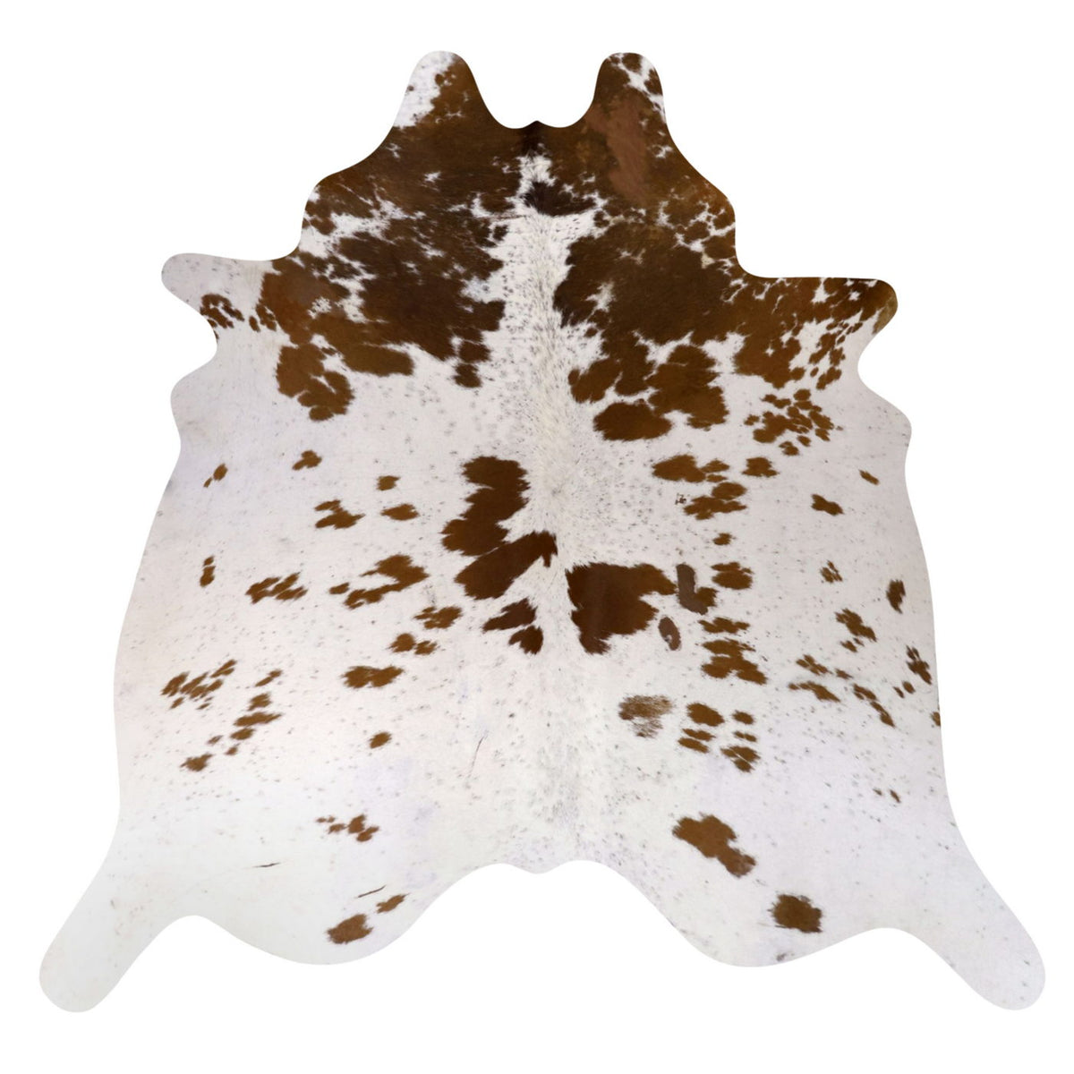 Natural Brazilian Cowhide Rug -  Ivory & Mocha