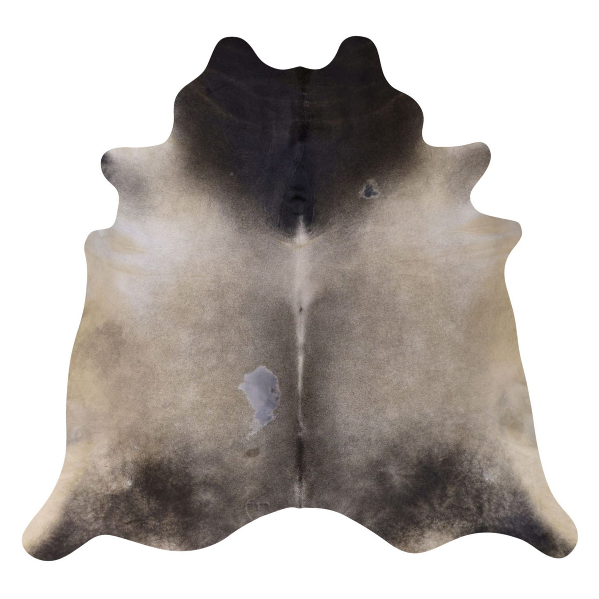 Natural Brazilian Cowhide Rug -  Espresso, Caramel & Ivory