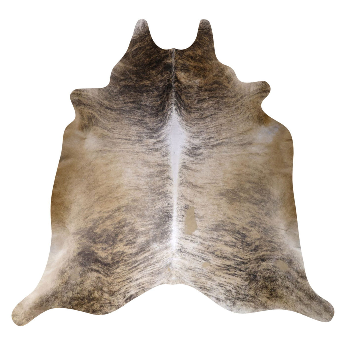 Natural Brazilian Cowhide Rug -  Caramel, Mocha & Chocolate