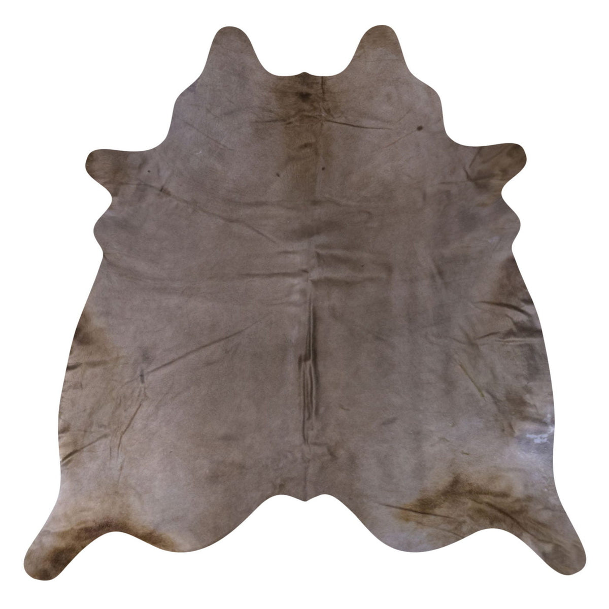 Natural Brazilian Cowhide Rug -  Mushroom & Taupe