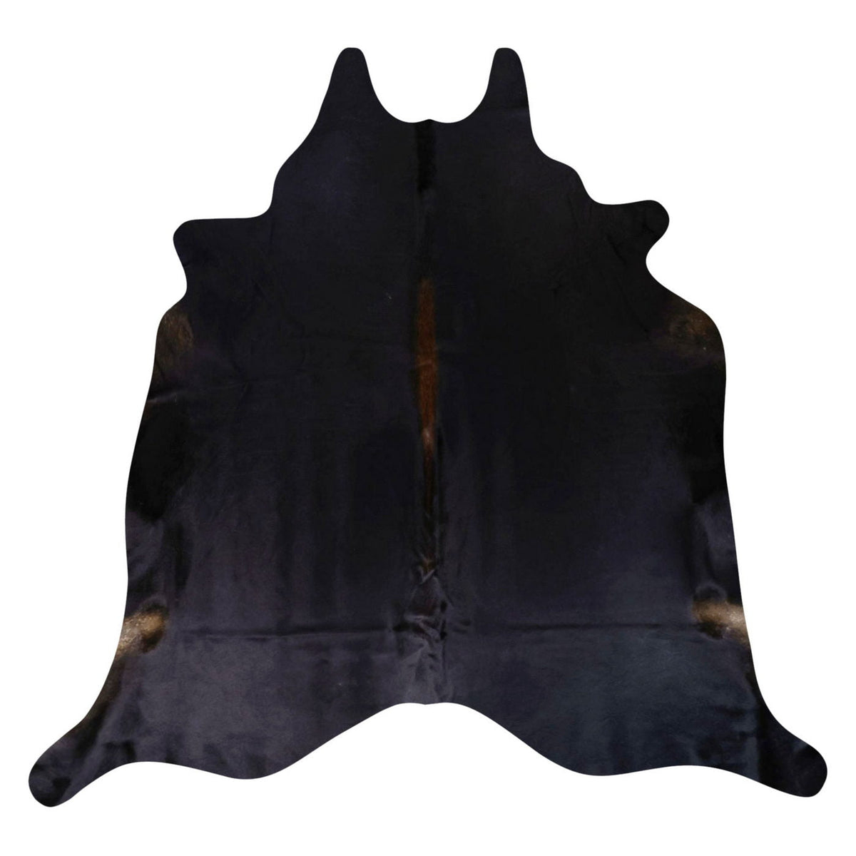 Natural Brazilian Cowhide Rug -  Espresso